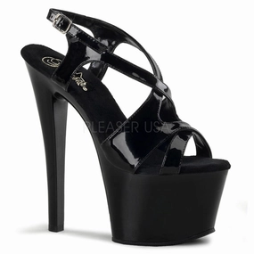 7 Inch Heel SKY-330 Black Pat