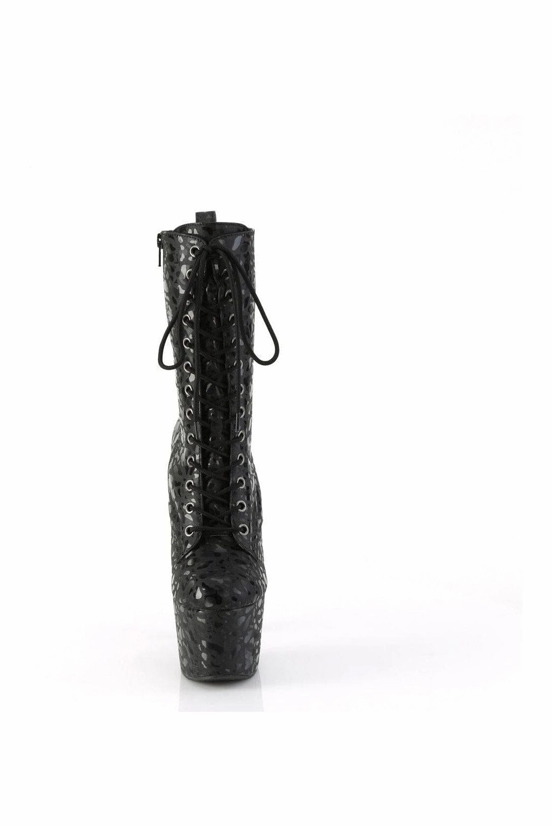 ADORE-1040LPH Black Faux Leather Ankle Boot