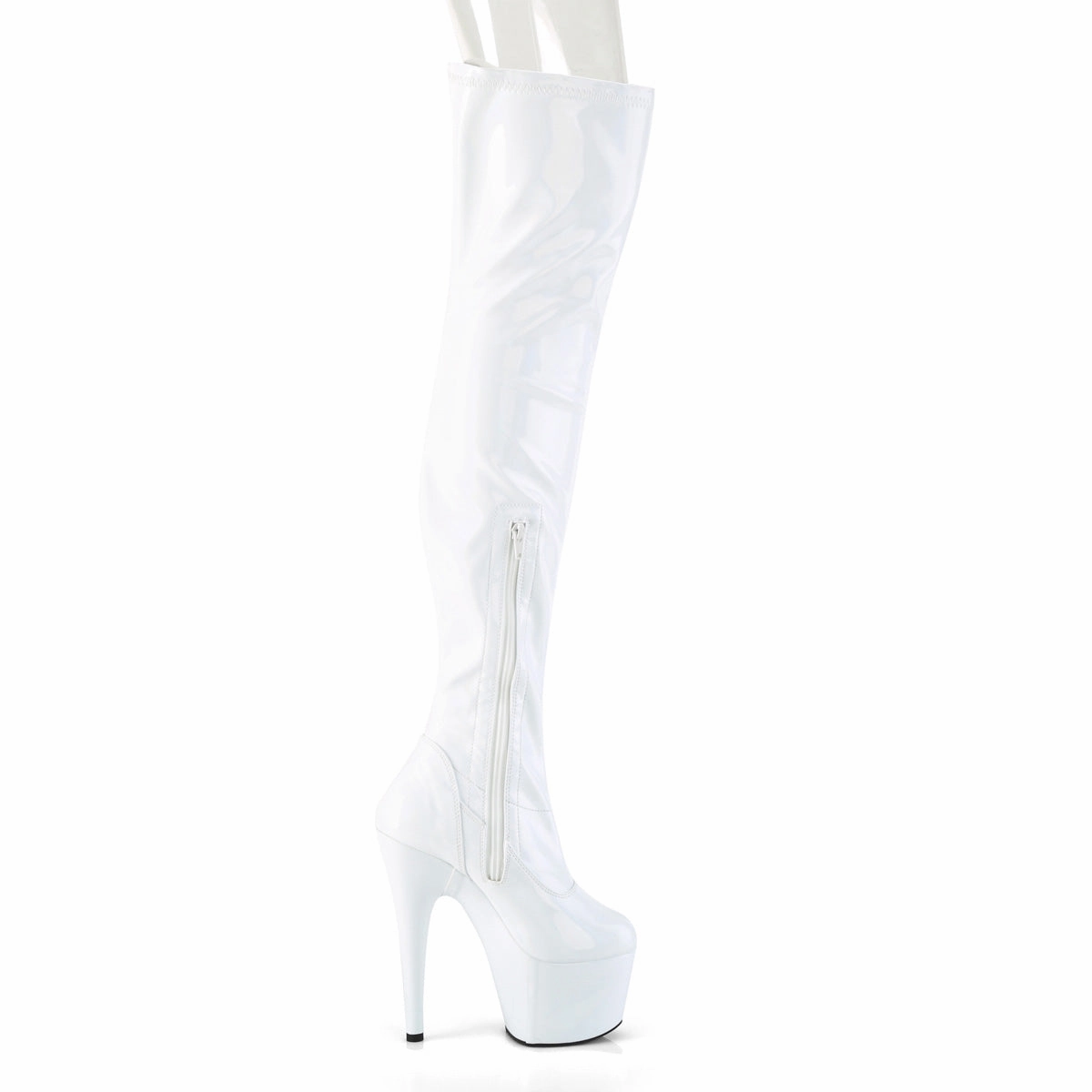 ADORE-3000HWR  White Stretch Holographic/White Holographic