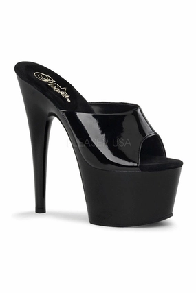 ADORE-701 Platform Slide  | Black Patent