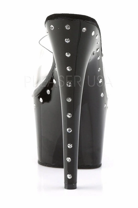 ADORE-701LS Platform Slide  | Black Vinyl