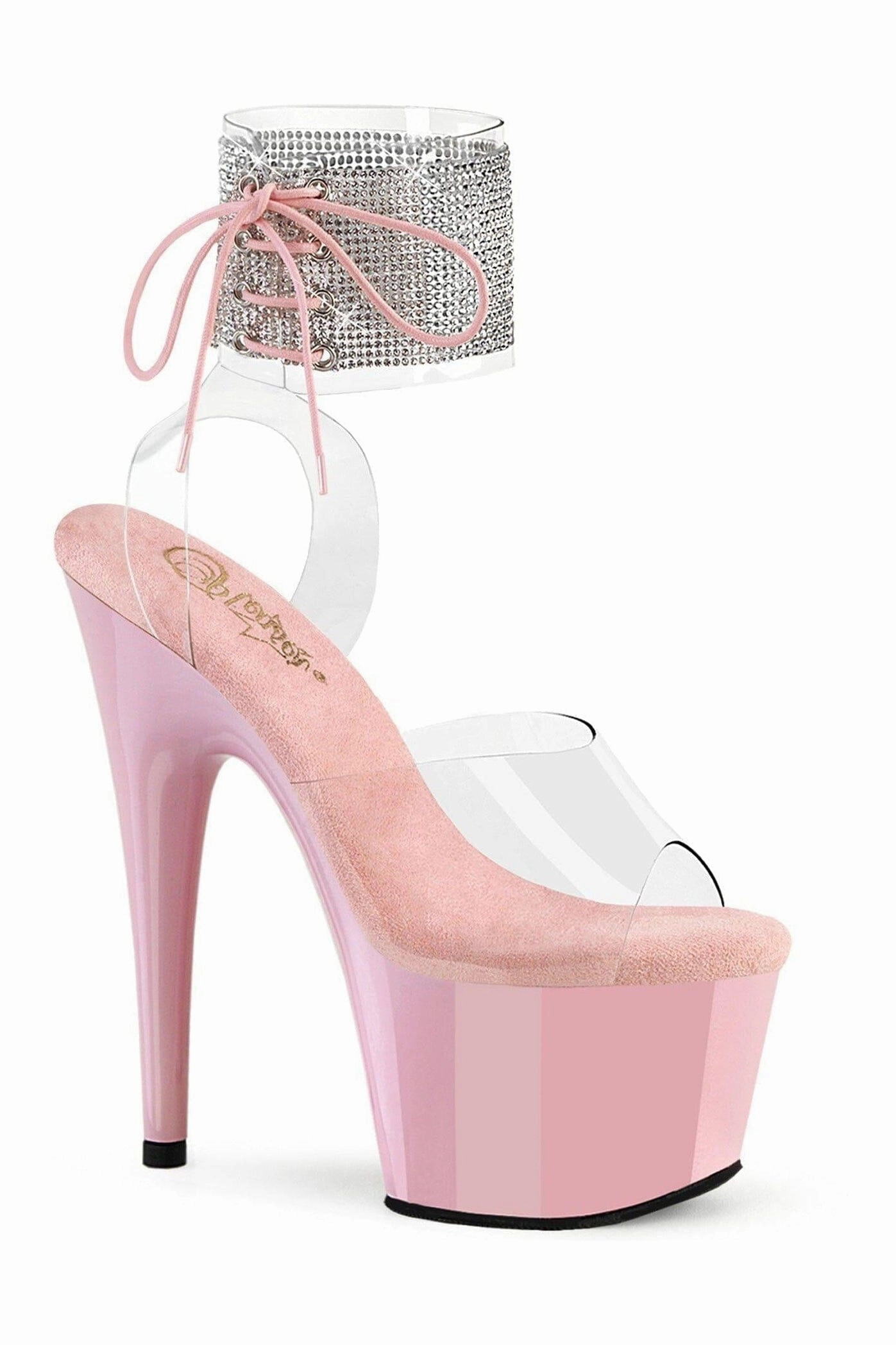 ADORE-791-2RS Clear Vinyl Sandal