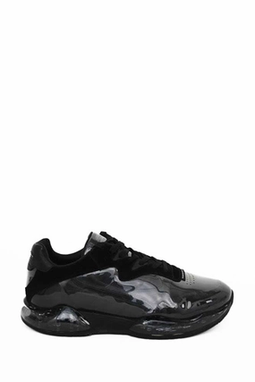 Alexander Wang Black Marbled Effect Sneakers Size 40