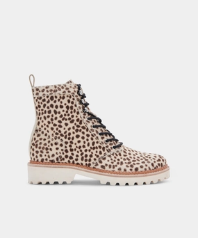 AVENA BOOTS LEOPARD CALF HAIR