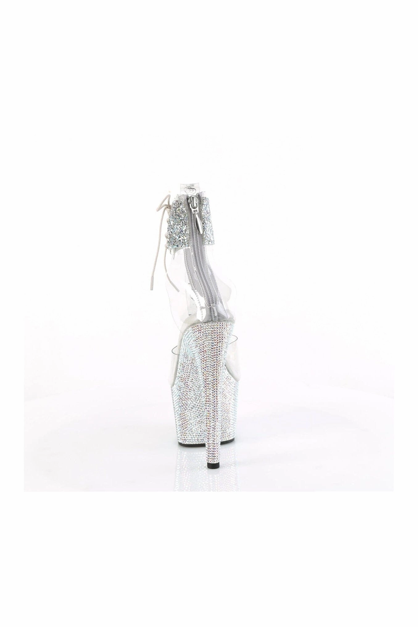 BEJEWELED-724RS-02 Clear Vinyl Sandal