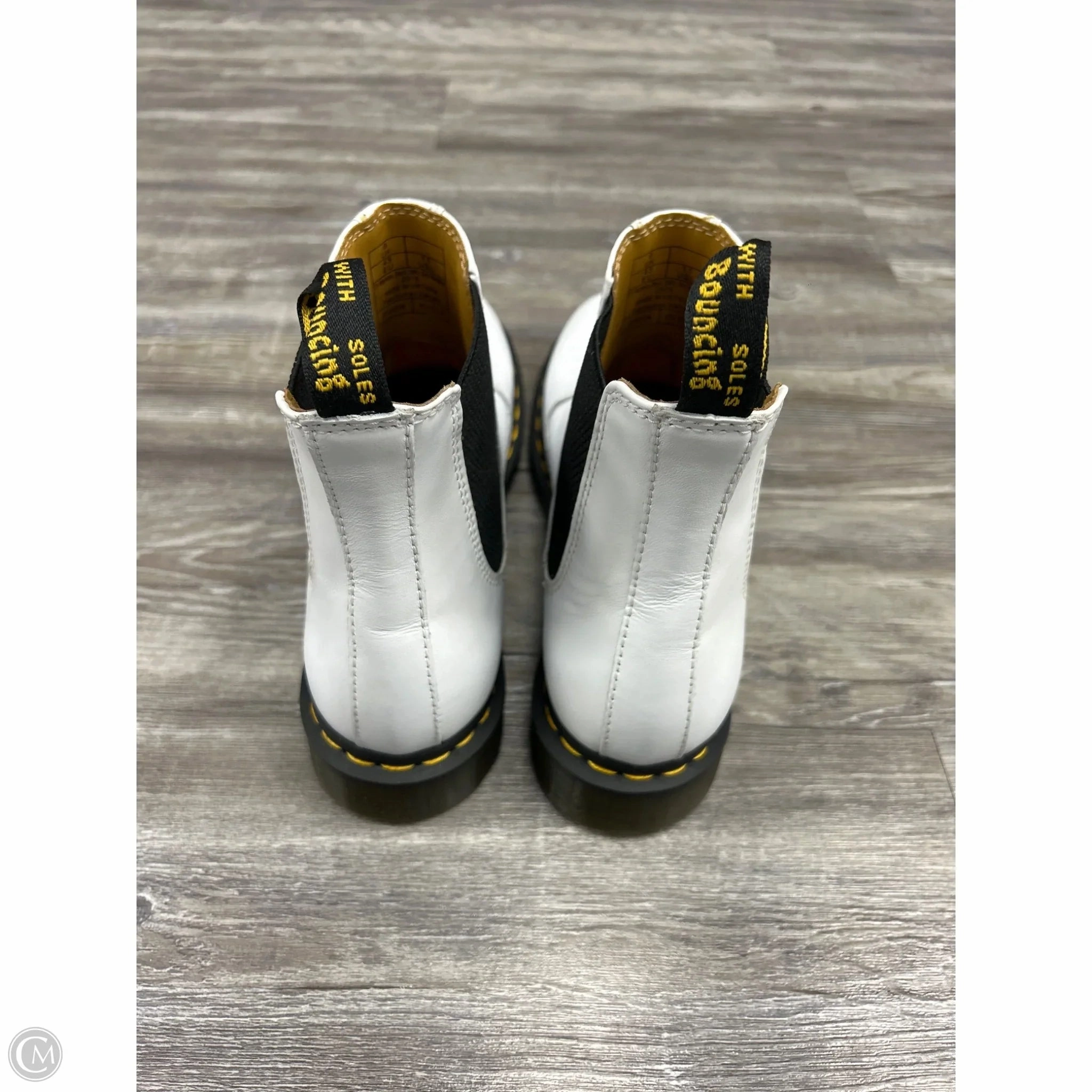 Boots Ankle Flats By Dr Martens In White, Size: 11