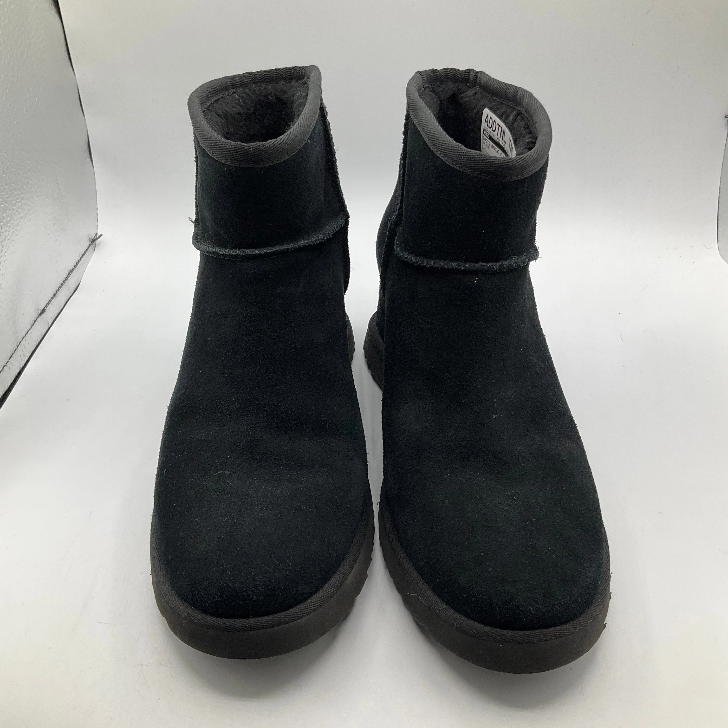 Boots Ankle Flats By Ugg In Black, Size: 10