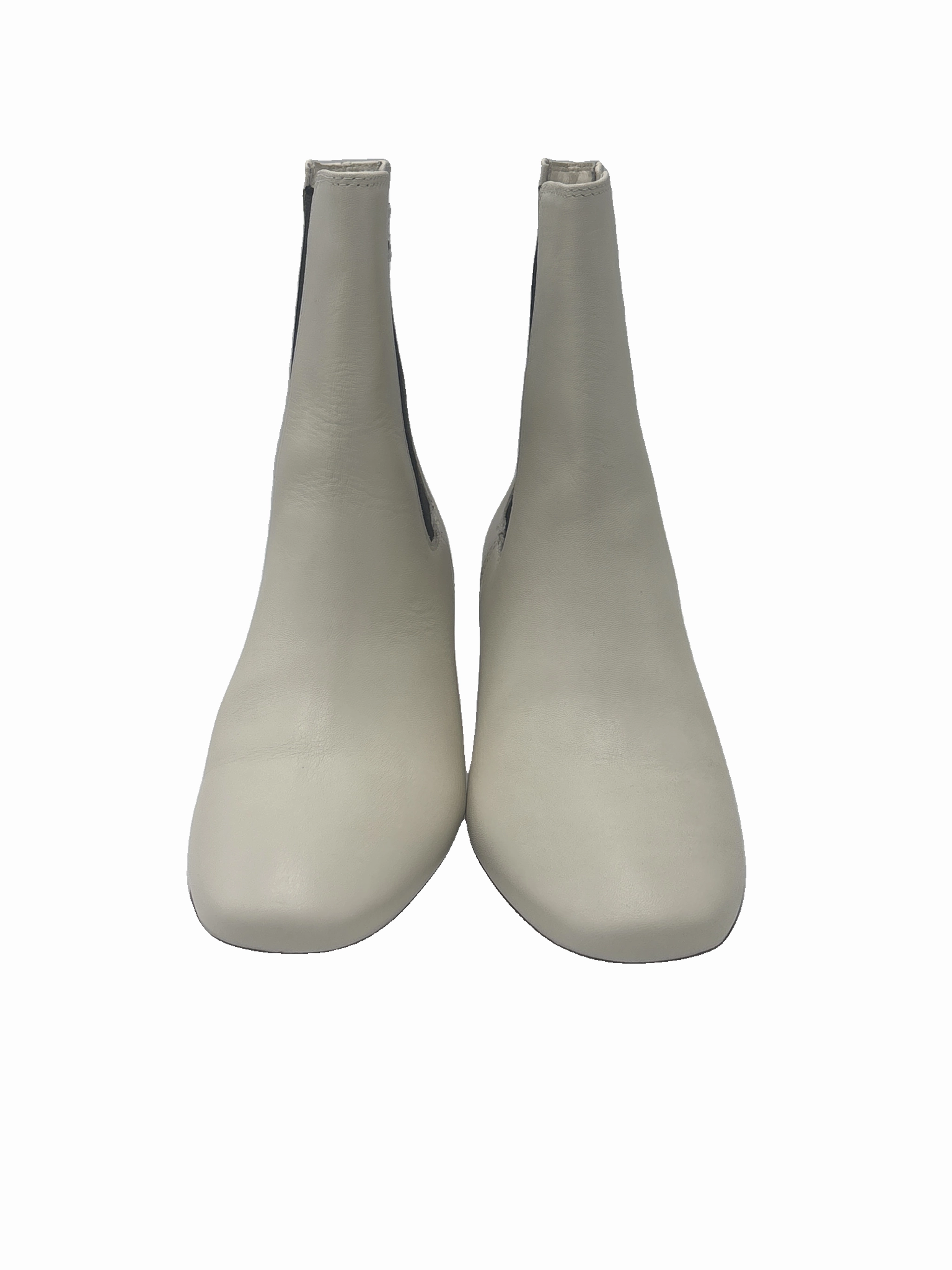Boots Ankle Heels By J. Crew In White, Size: 7.5