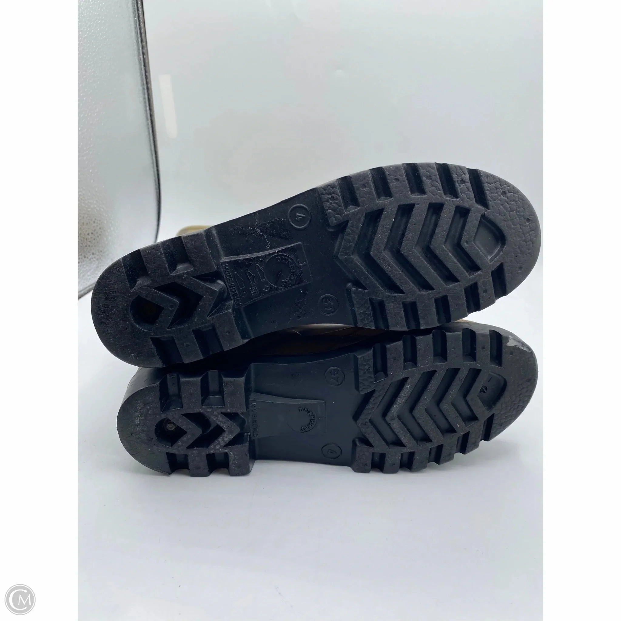 Boots Rain By Burberry In Burberry Plaid, Size: 7