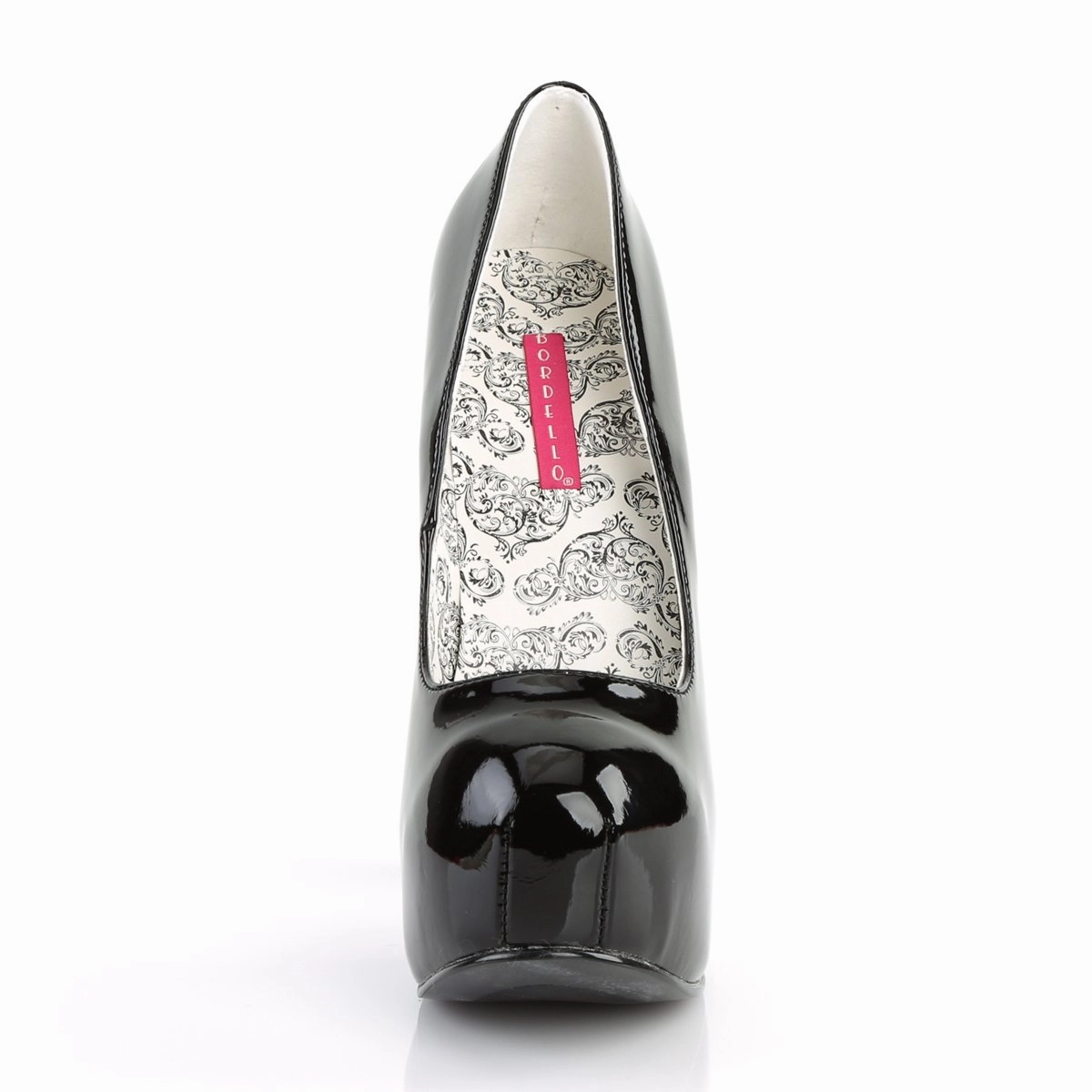 Bordello Teeze-06-Black-Size 7-Clearance