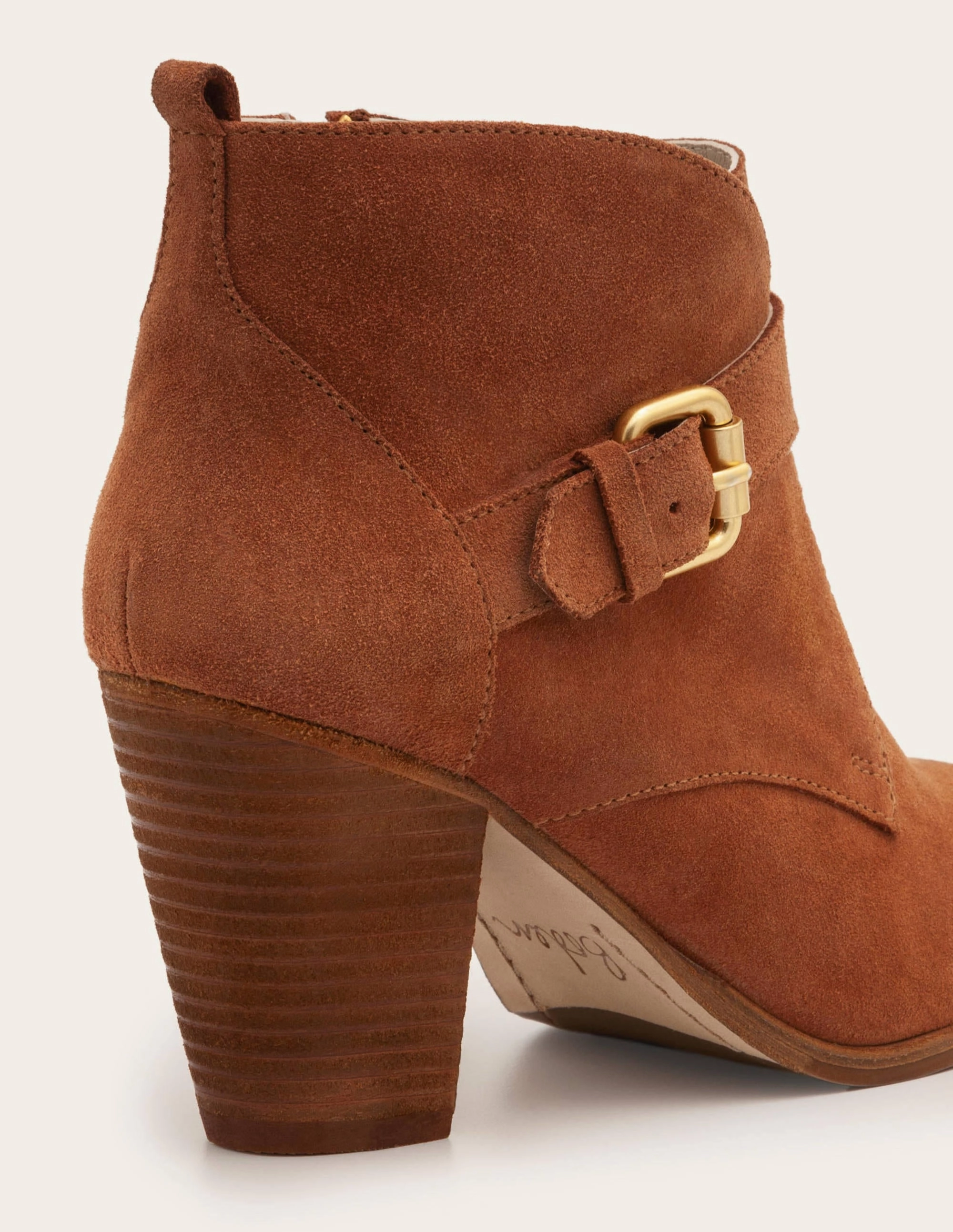 Carlisle Ankle Boots-Tan