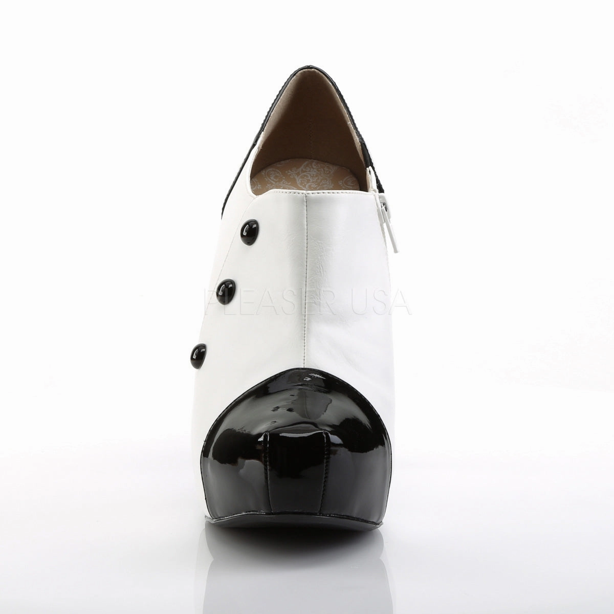 CHLOE-11  Black-White Patent