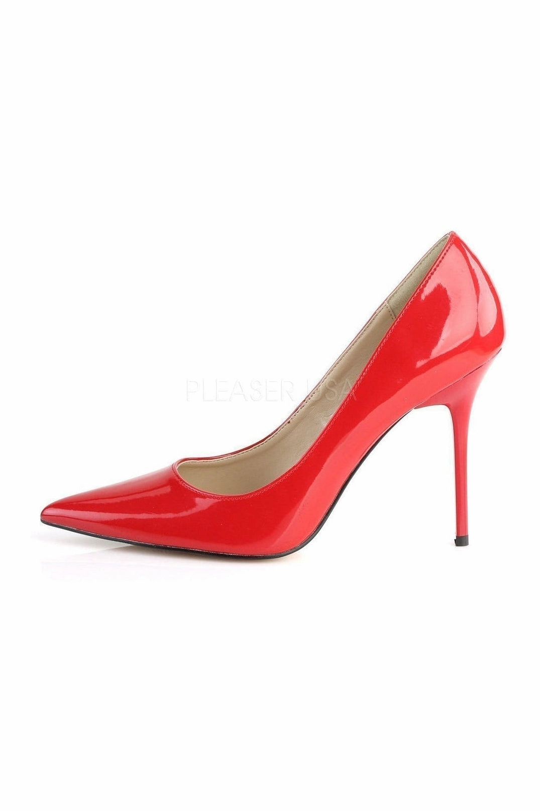 CLASSIQUE-20 Pump  | Red Patent