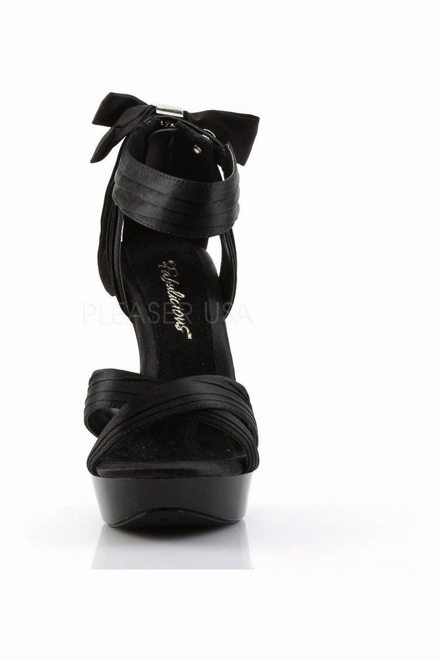 COCKTAIL-568 Sandal | Black Fabric