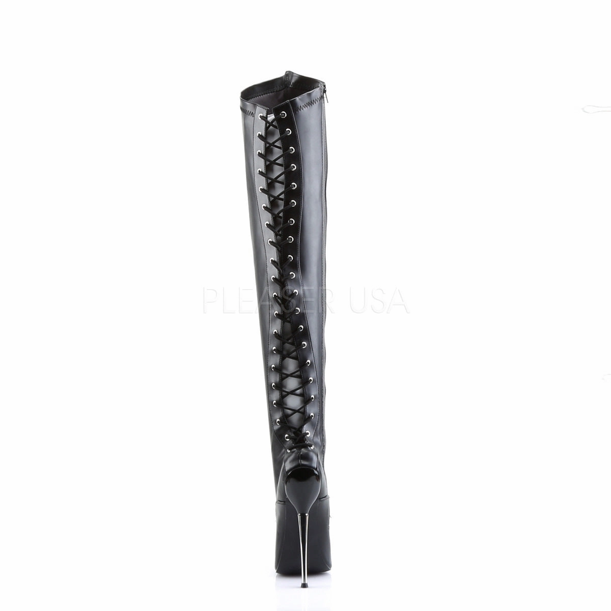 DAGGER-3060  Black Stretch Pu