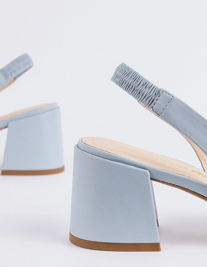 Dalida Blue Leather