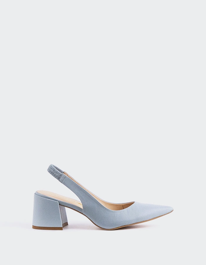 Dalida Blue Leather