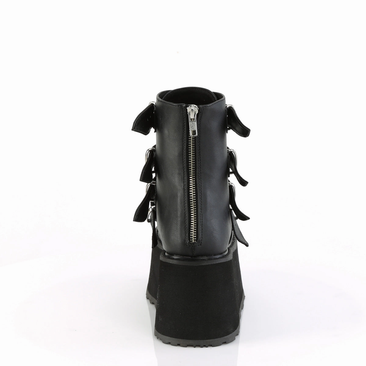 DAMNED-105  Black Vegan Leather