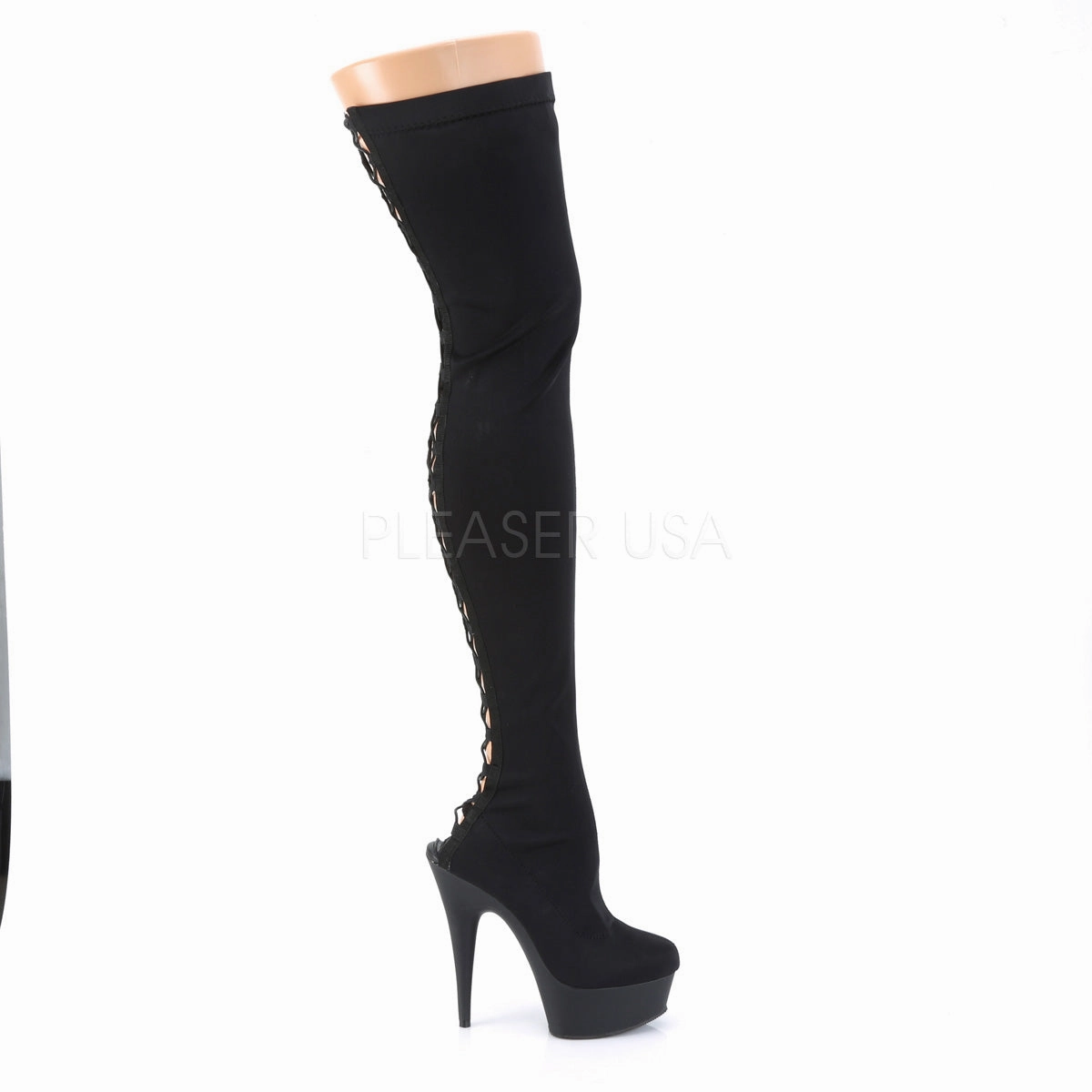 DELIGHT-3003  Black Lycra/Black Matte