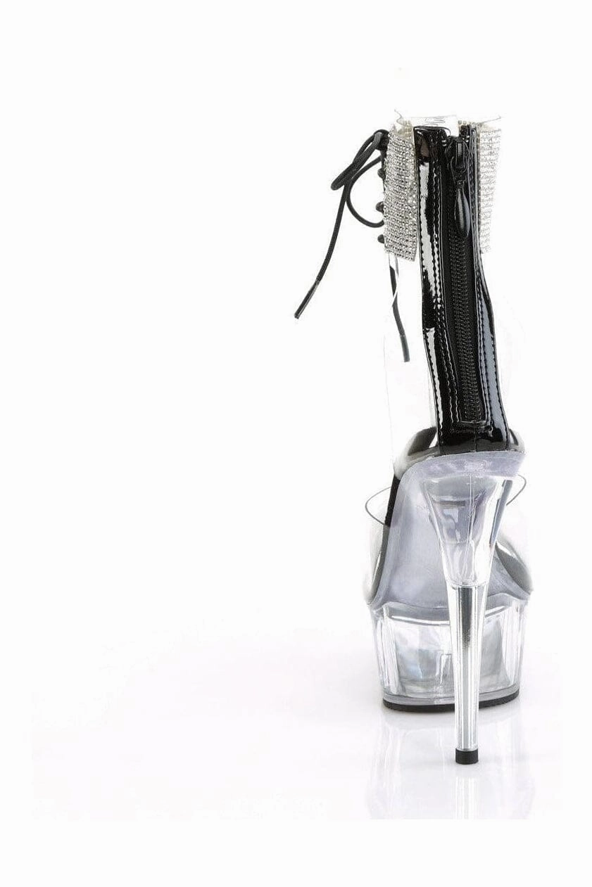 DELIGHT-624RS Clear Vinyl Sandal