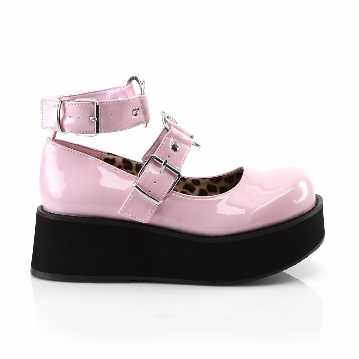Demonia Sprite-02-Baby Pink-Size 9-Clearance