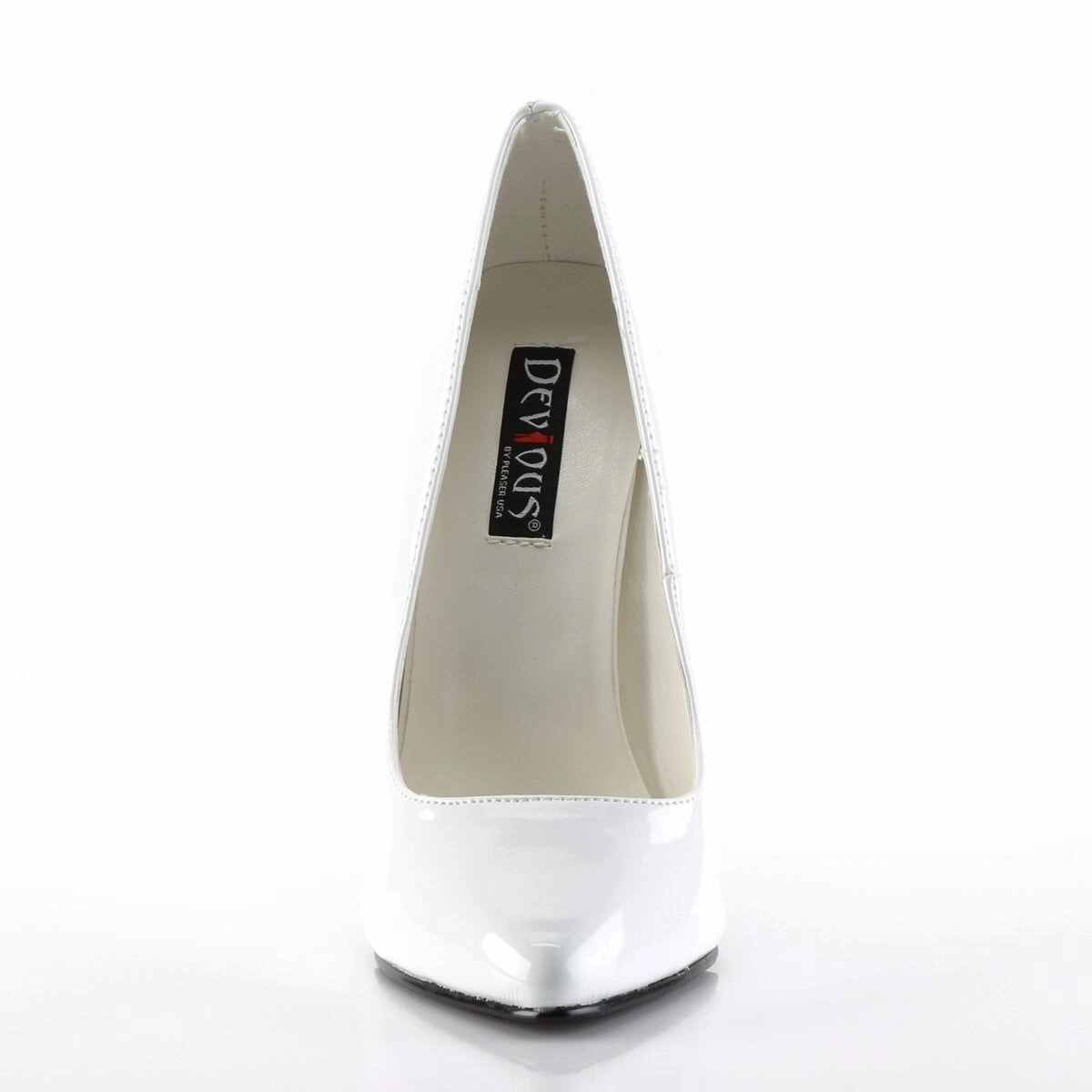 Devious Domina-420-White-Size 12-Clearance