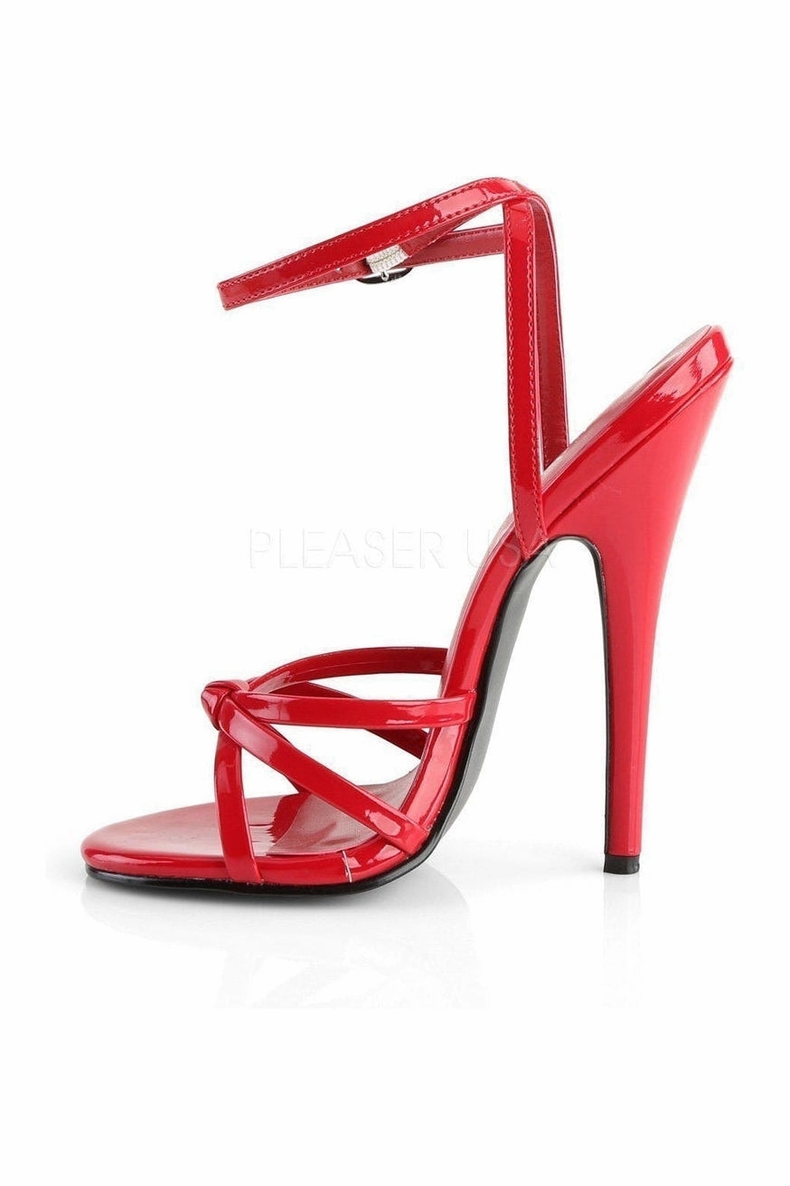 DOMINA-108 Sandal  | Red Patent