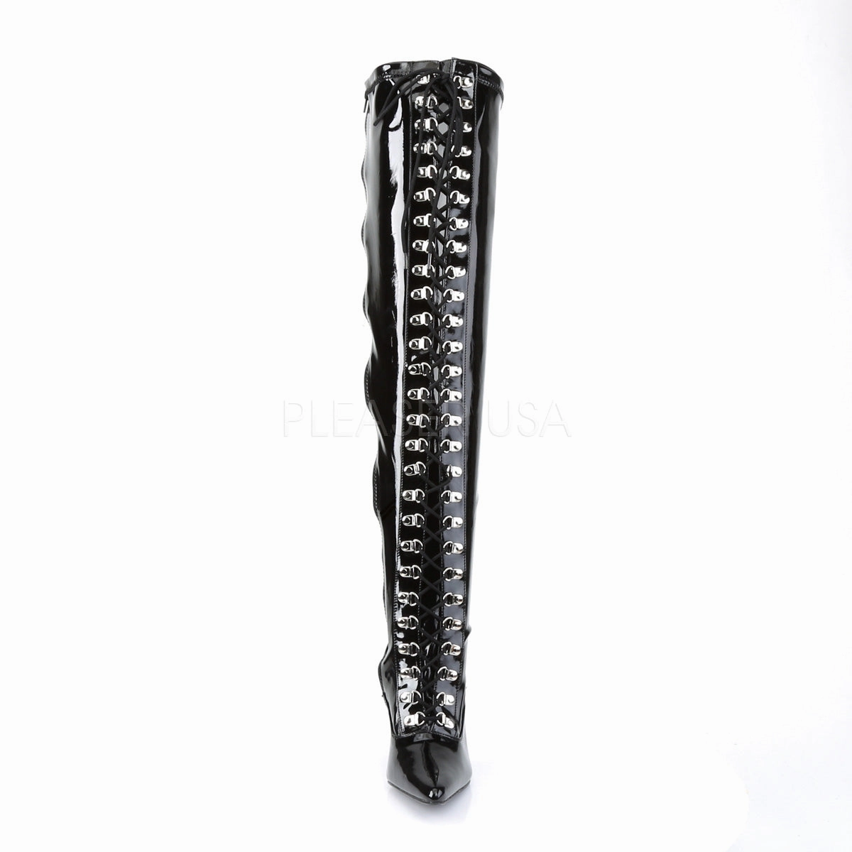 DOMINATRIX-3024X  Black Patent