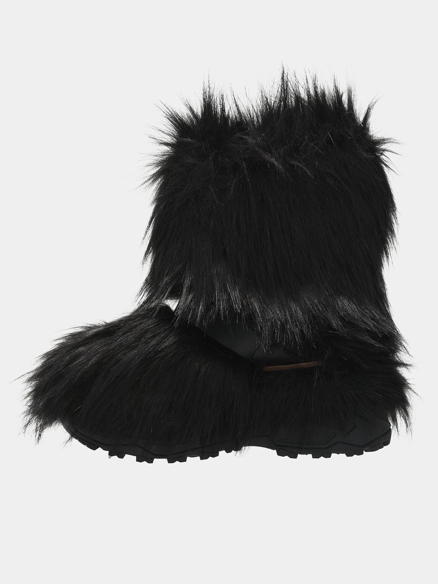 Faux Fur Boots (24-07476-001-BLACK)