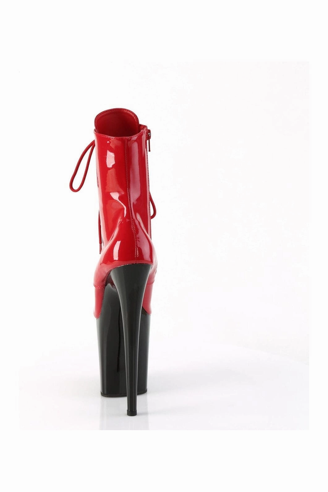 FLAMINGO-1020 Red Patent Ankle Boot
