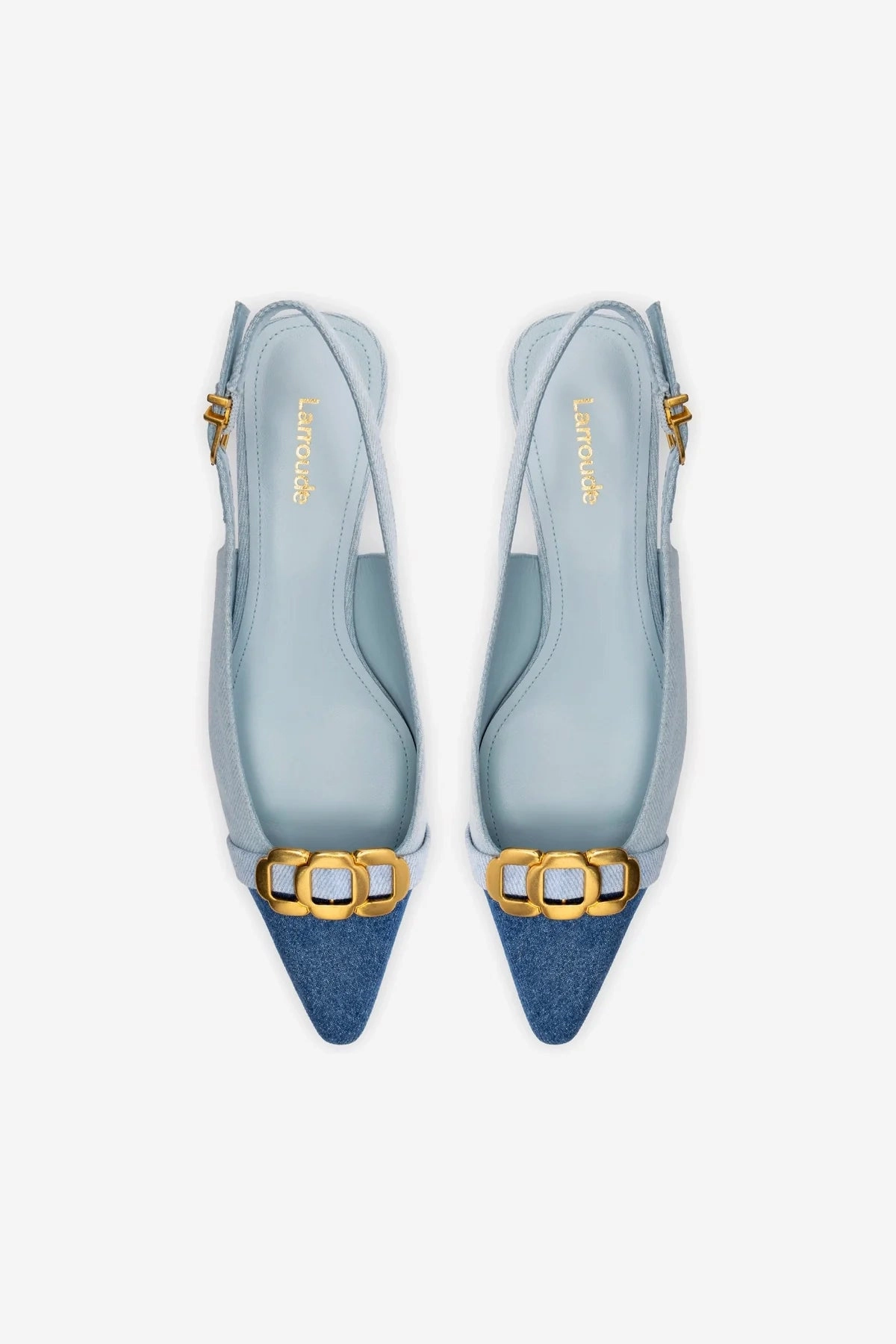 Franca Pump In Blue Denim