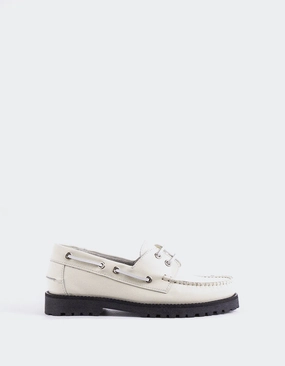 Gaia Off White Leather