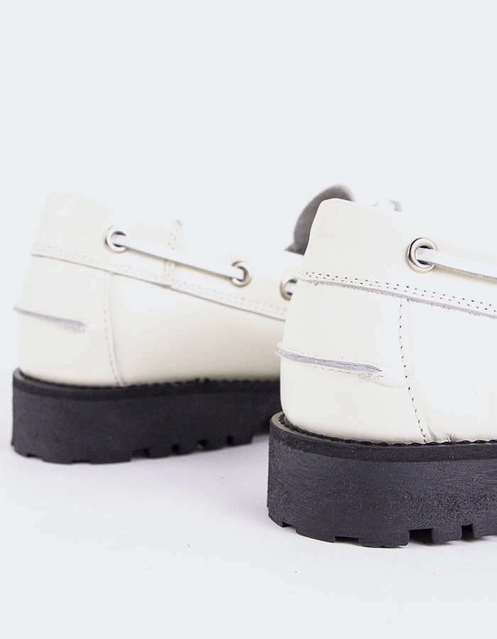 Gaia Off White Leather