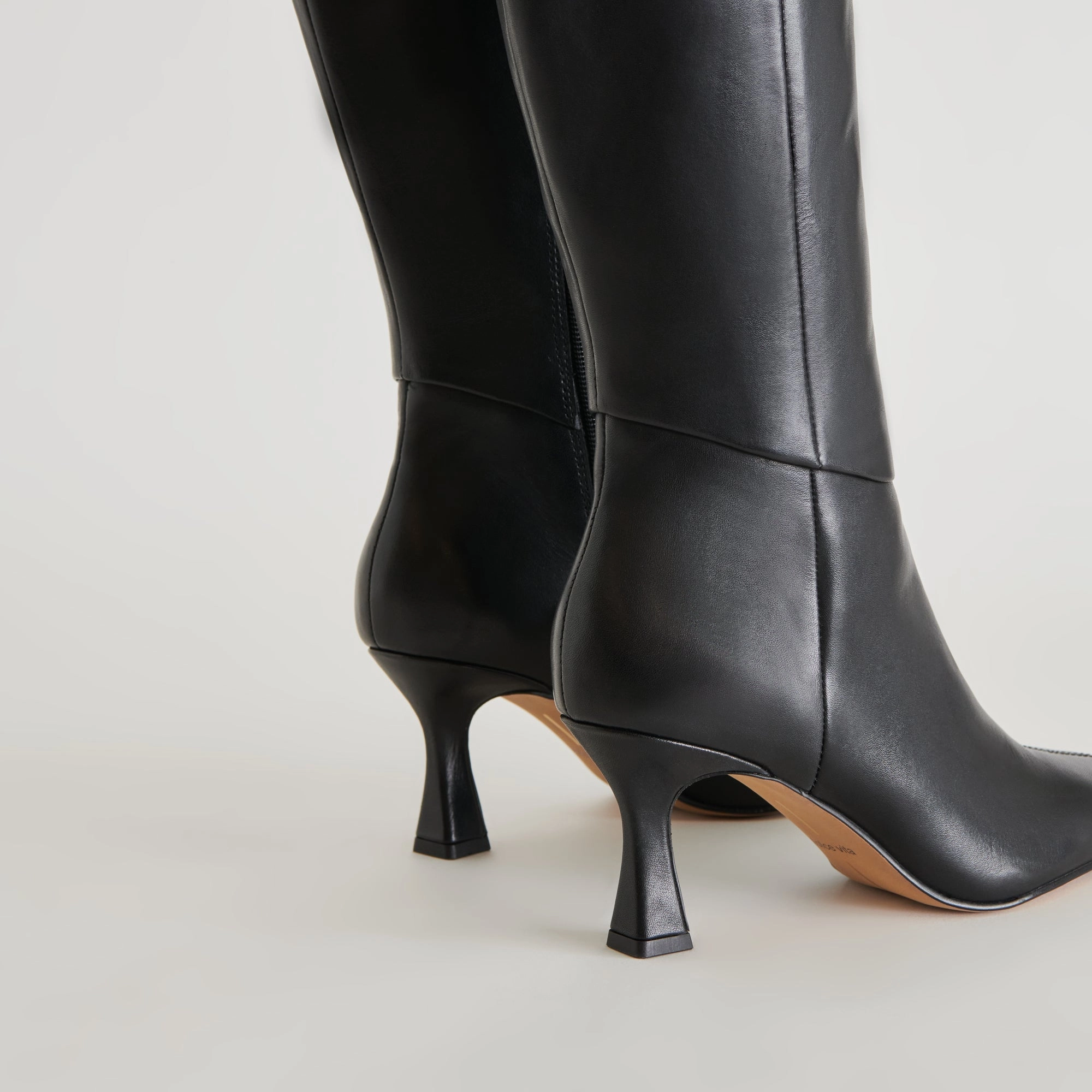 GYRA BOOTS BLACK LEATHER - re:vita