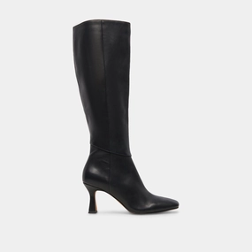 GYRA BOOTS BLACK LEATHER - re:vita