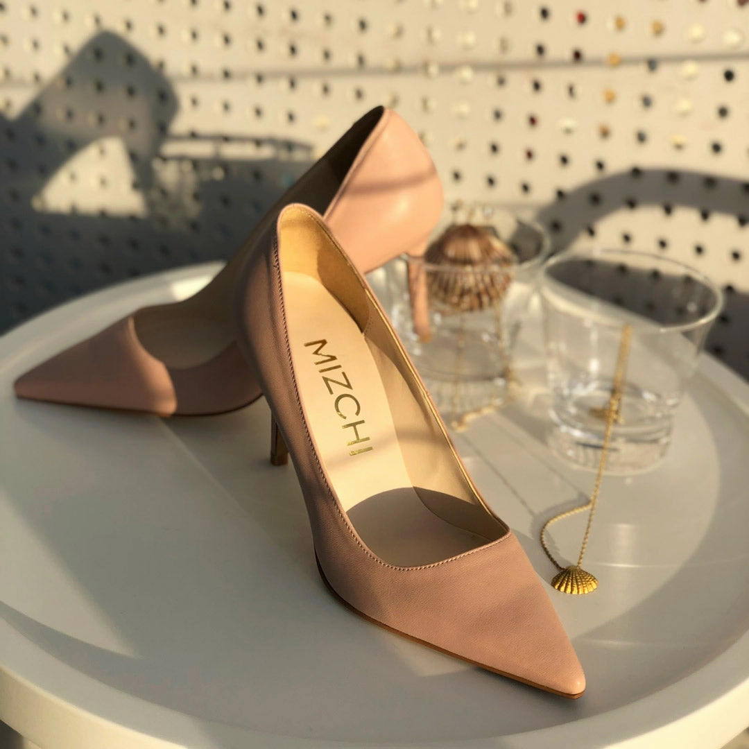 HEMERY - pink leather