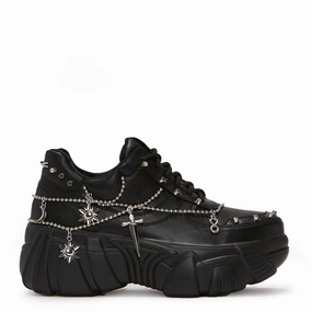 Jinx Men's Mystic Charm Trainers-Black-Size 9-Clearance