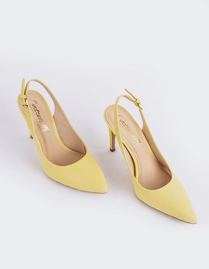 Morisha Yellow Leather