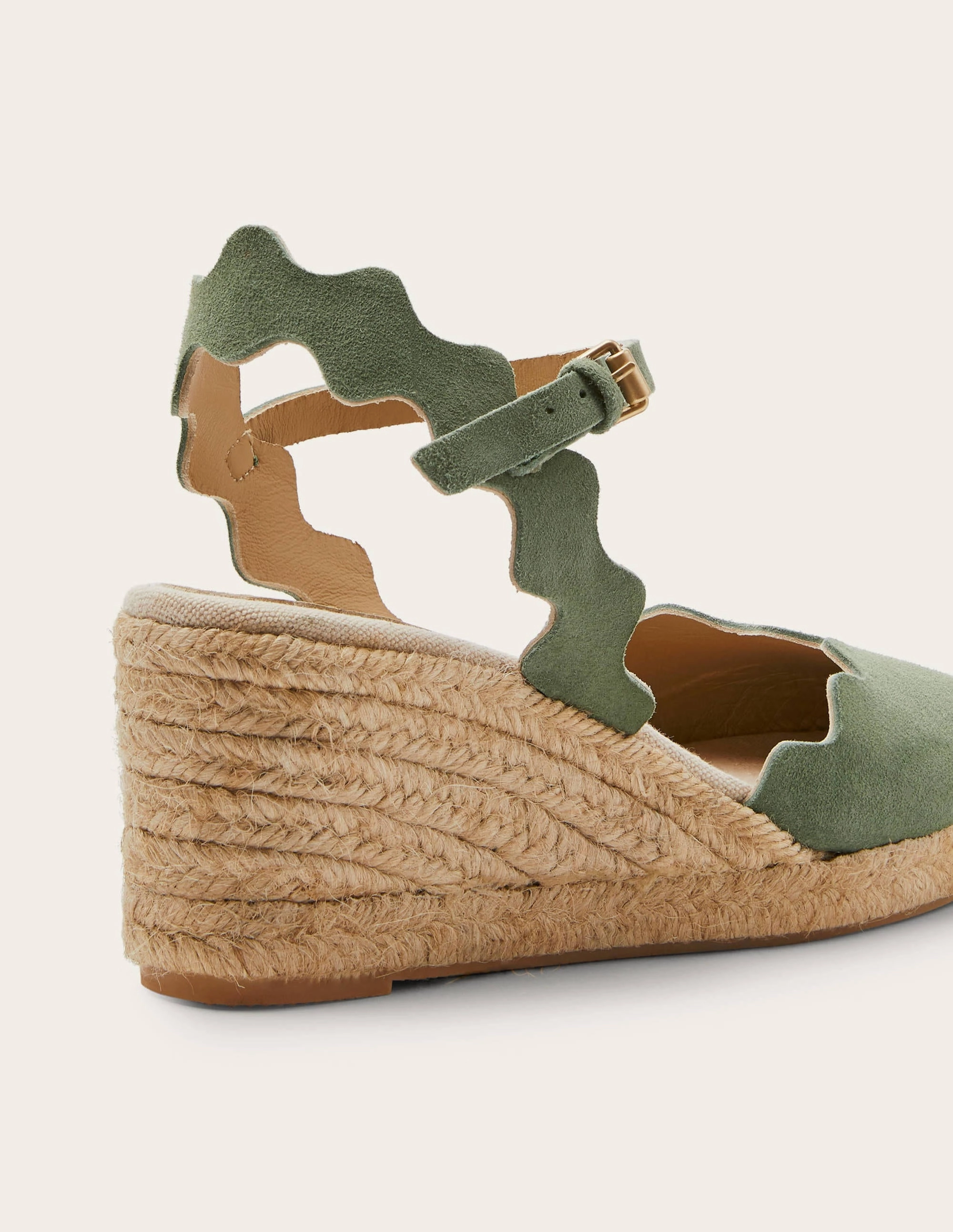 Nadine Espadrille Wedges-Alder