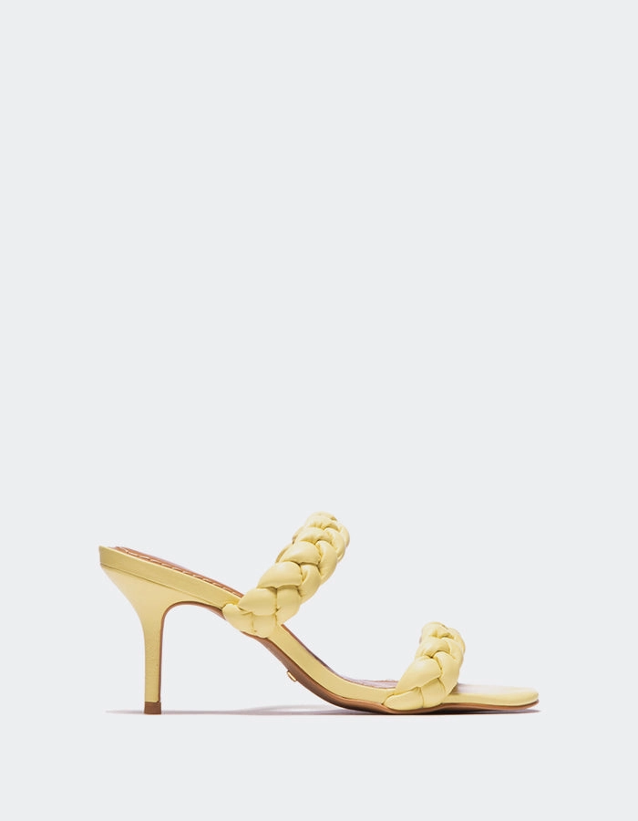 Nigella Yellow Leather