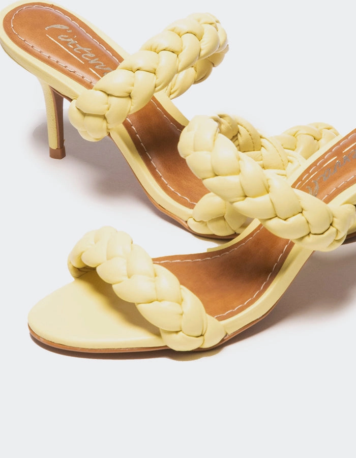 Nigella Yellow Leather