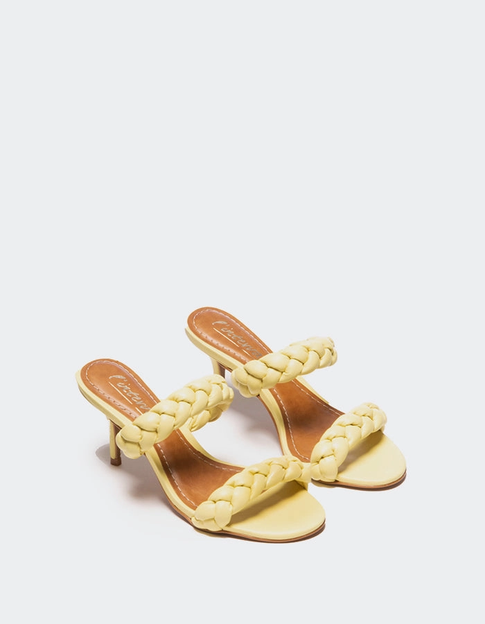 Nigella Yellow Leather