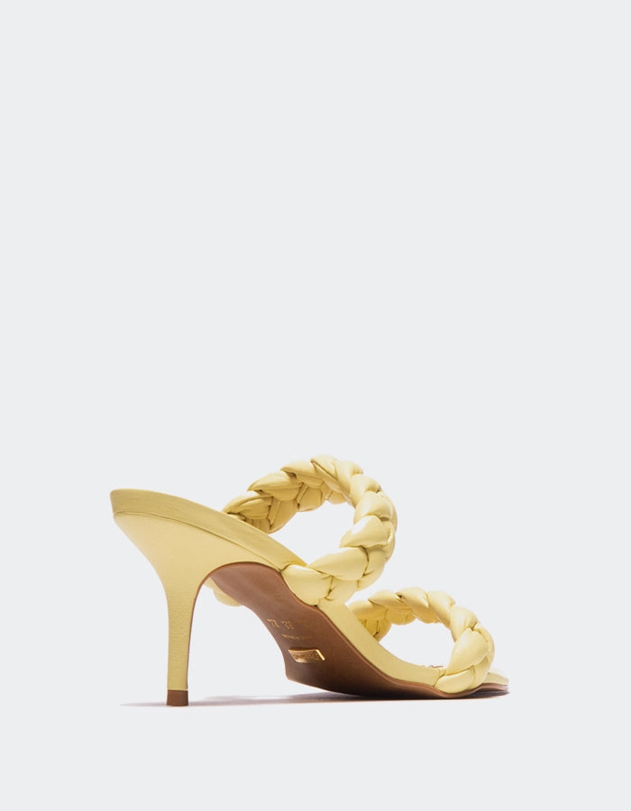 Nigella Yellow Leather