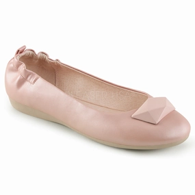OLIVE-08  Baby Pink Faux Leather