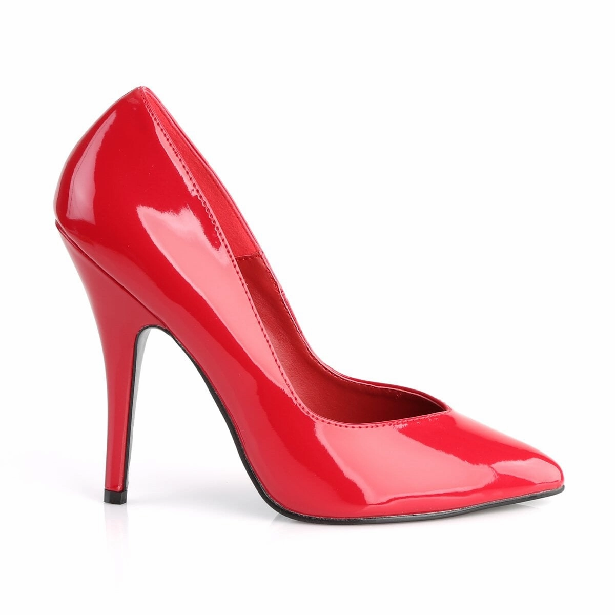 Pleaser Seduce-420V-Red-Size 10-Clearance