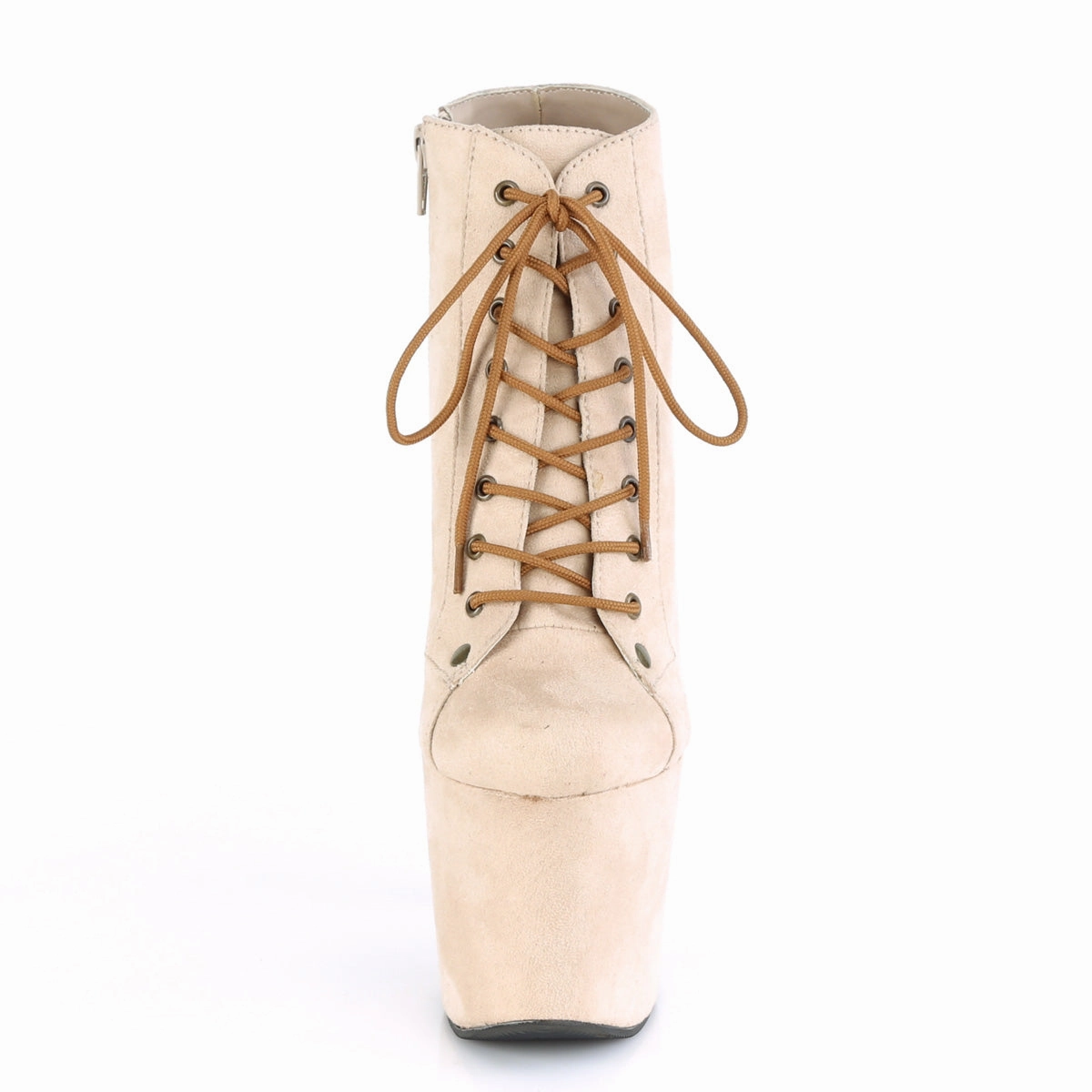 RADIANT-1005  Beige Faux Suede/Beige Faux Suede