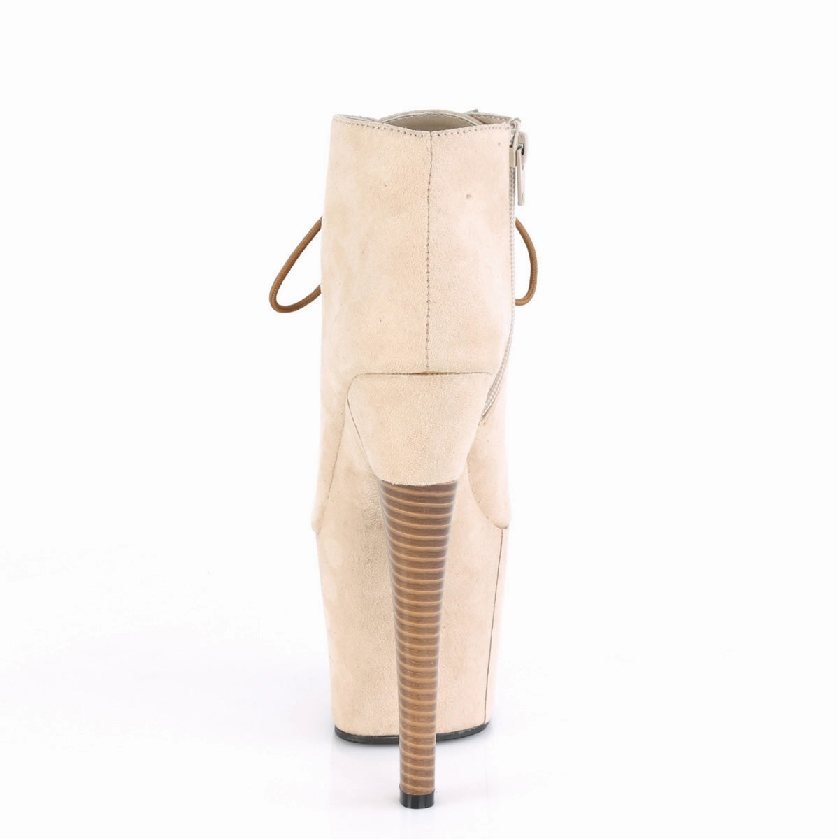 RADIANT-1005  Beige Faux Suede/Beige Faux Suede