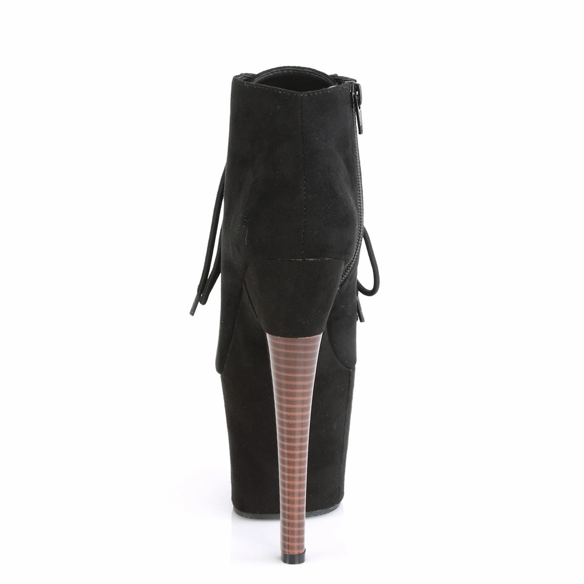 RADIANT-1005  Black Faux Suede/Black Faux Suede