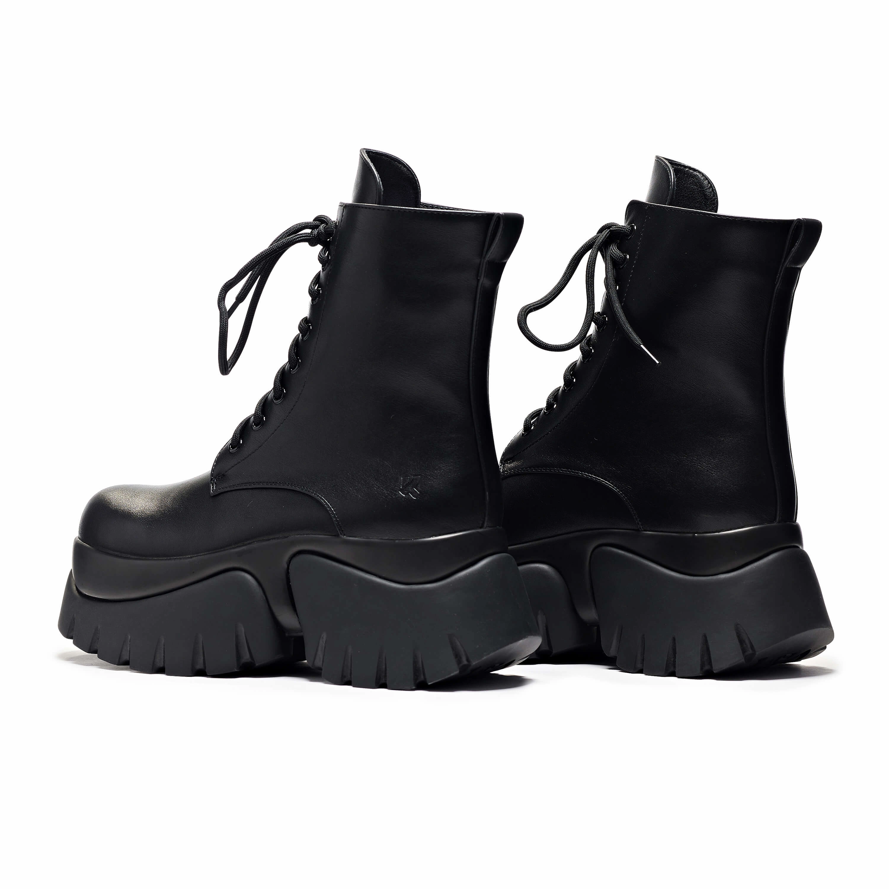 Rancor Vilun Black Lace up Boots