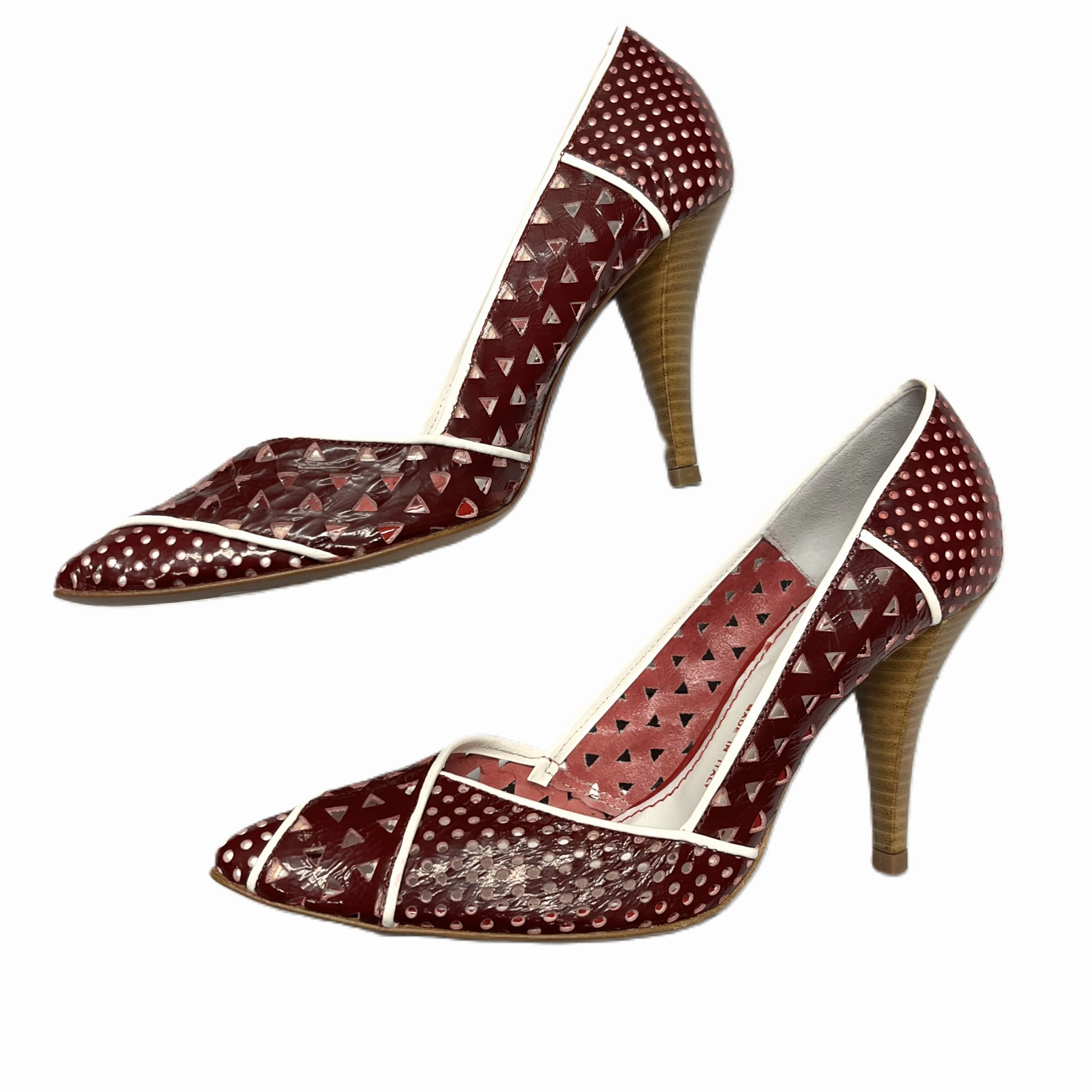 Red Shoes Heels Stiletto By Miss Sixty Size: 6.5